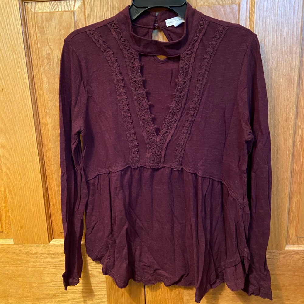 Coco + Jaimeson Open Neck Top - image 1